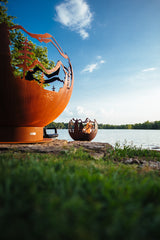 Fire Pit Art Mountain Vista Artisan Fire Pit