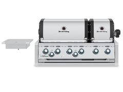 Broil King Imperial S 690i Outdoor Kitchen Enclosure — Dual-Oven Grill Island