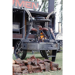 Tromen Hummer Firepit Open Fire Mega Grill with Oven