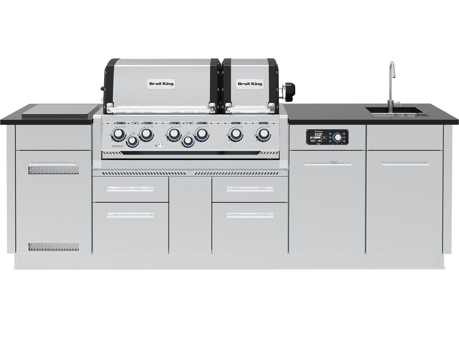 Broil King Imperial 750 Pro 6-Burner Outdoor Kitchen Island