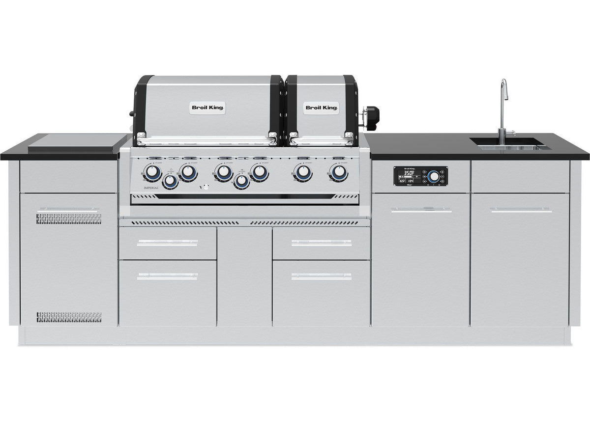 Broil King Imperial 750 Pro 6-Burner Outdoor Kitchen Island