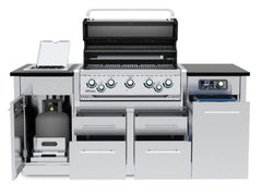 Broil King Imperial iQue® S 590i Gas Grill Center with Rotisserie & Side Burner