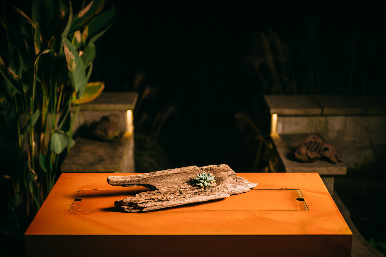 Fire Pit Art Linear 48" Modern Artisan Fire Pit (190K BTU)