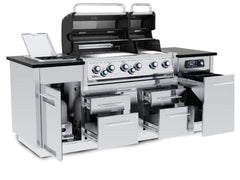 Broil King Imperial iQue® S 690i Dual-Oven Gas Grill Center Smart Technology. Dual Ovens. Total Control.