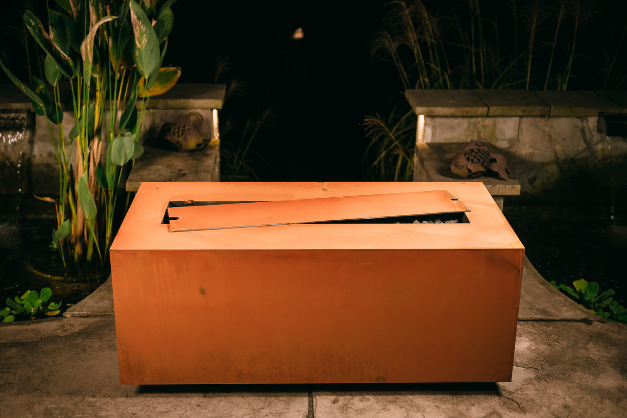 Fire Pit Art Linear 72" Modern Artisan Fire Pit (250K BTU)