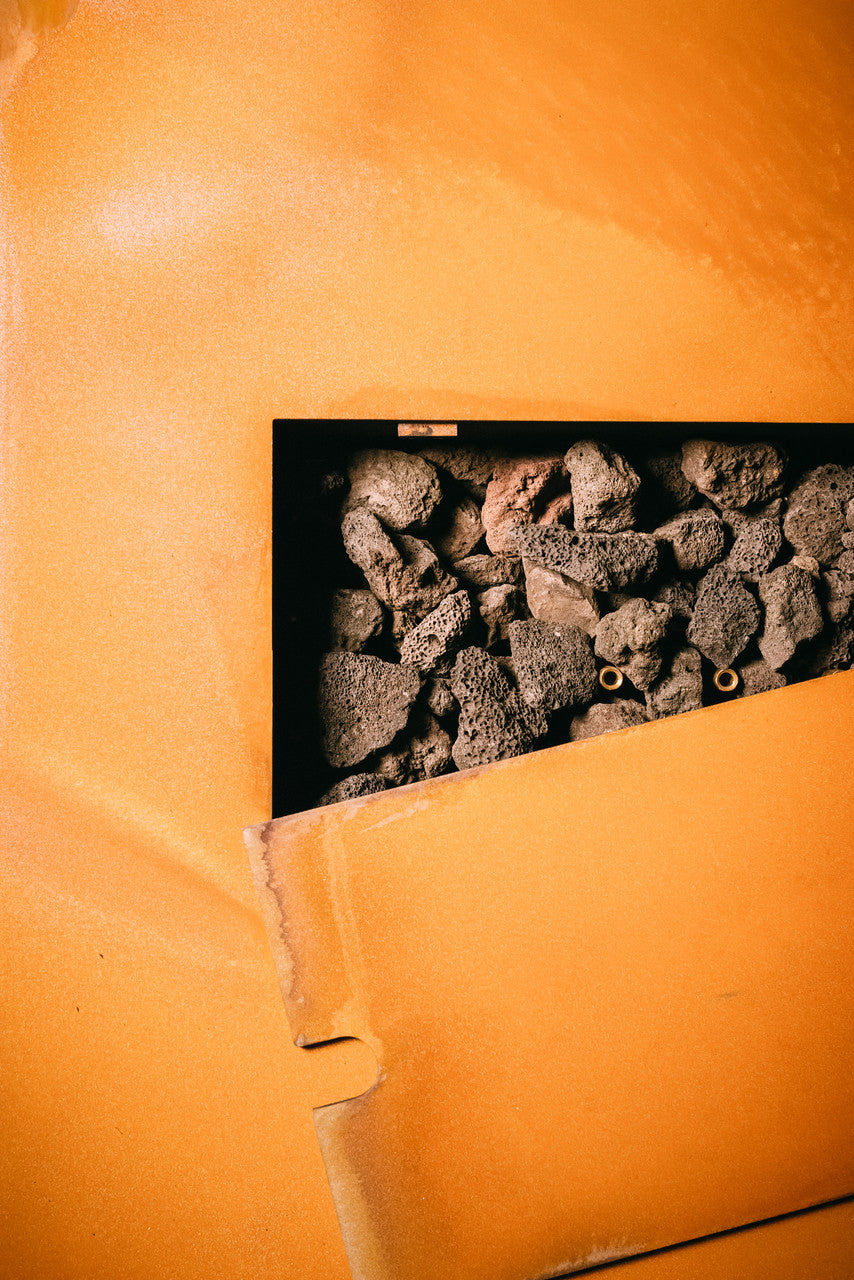 Fire Pit Art Linear 72" Modern Artisan Fire Pit (250K BTU)