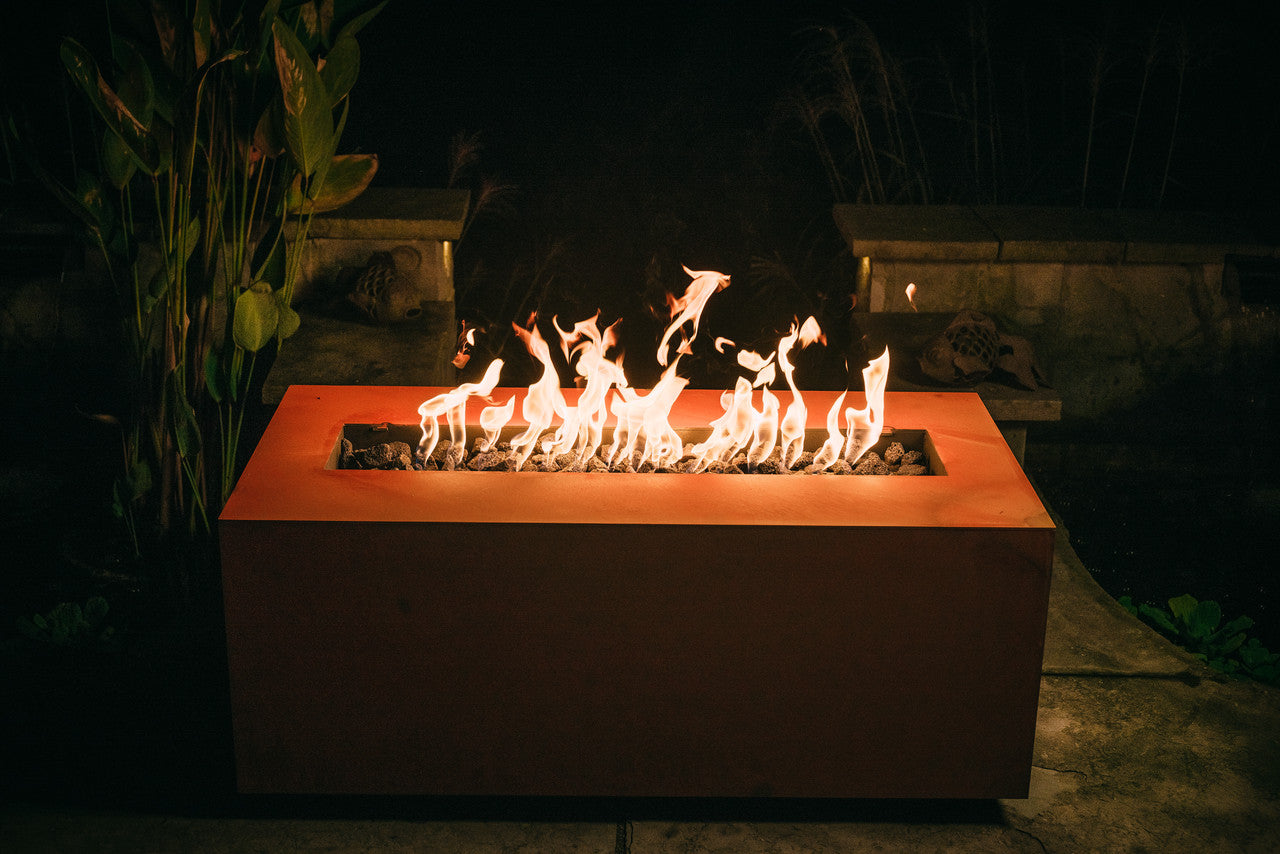 Fire Pit Art Linear 48" Modern Artisan Fire Pit (190K BTU)