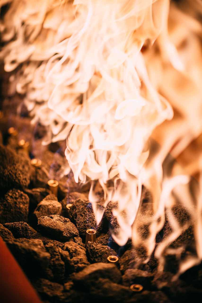 Fire Pit Art Linear 60" Modern Artisan Fire Pit (200K BTU)