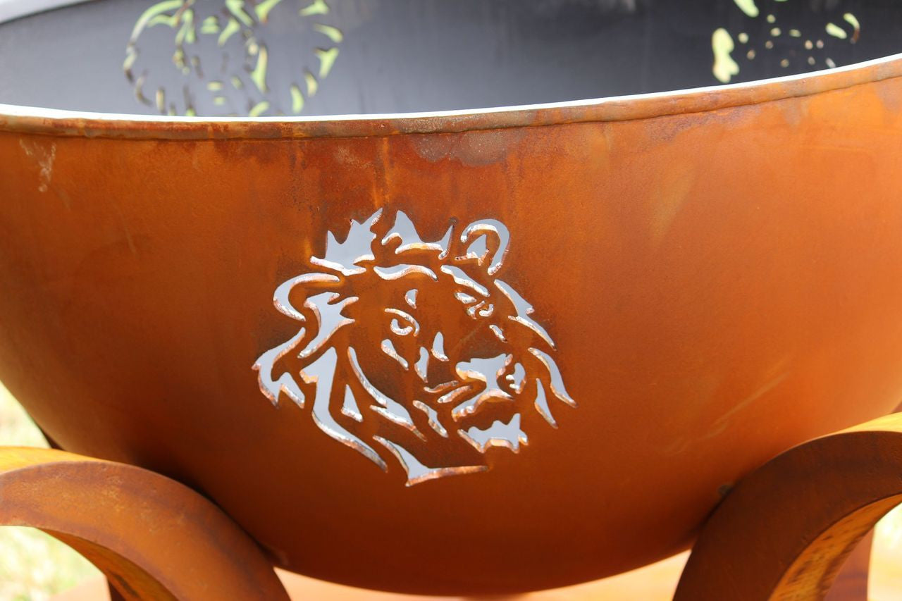 Fire Pit Art Africa's Big Five Fire Pit