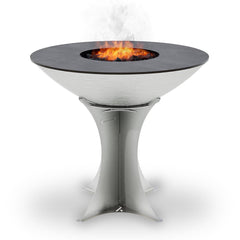 Arteflame 40″ Platinum Series — Flat-Top Charcoal Grill & Fire Bowl with Euro Base