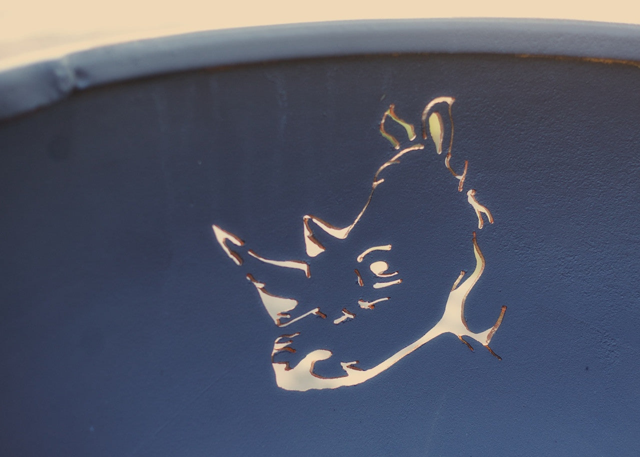 Fire Pit Art Africa's Big Five Fire Pit