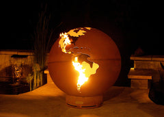 Fire Pit Art Third Rock Artisan Fire Globe