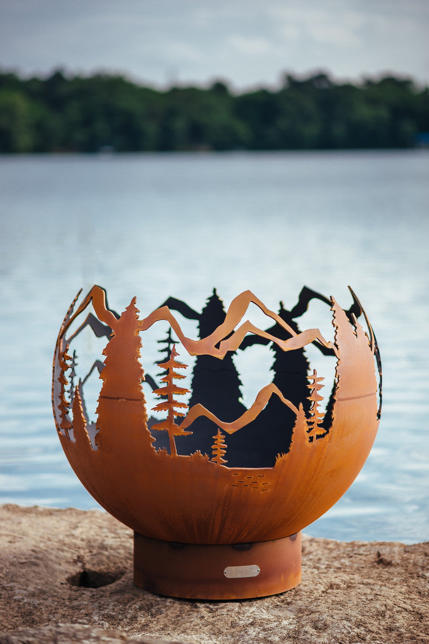 Fire Pit Art Mountain Vista Artisan Fire Pit