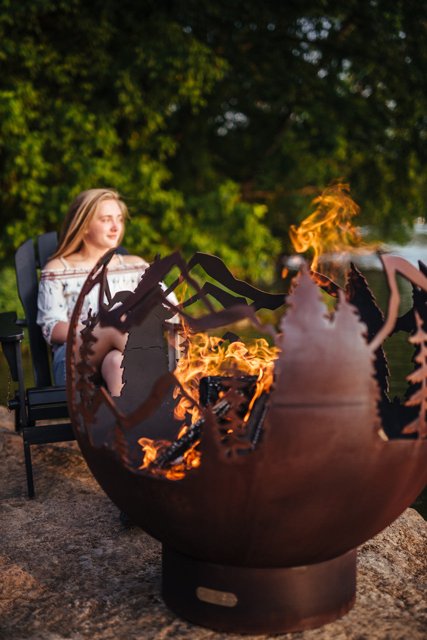 Fire Pit Art Mountain Vista Artisan Fire Pit