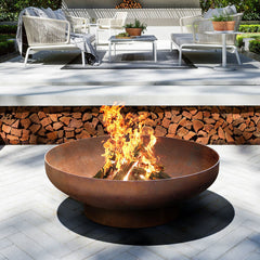 Milkcan Phoenix 90 Rust Fire Pit