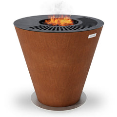 Arteflame Park Series — Commercial Flat-Top & Grill Grate Charcoal Grill for Public Spaces