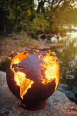 Fire Pit Art Third Rock Artisan Fire Globe