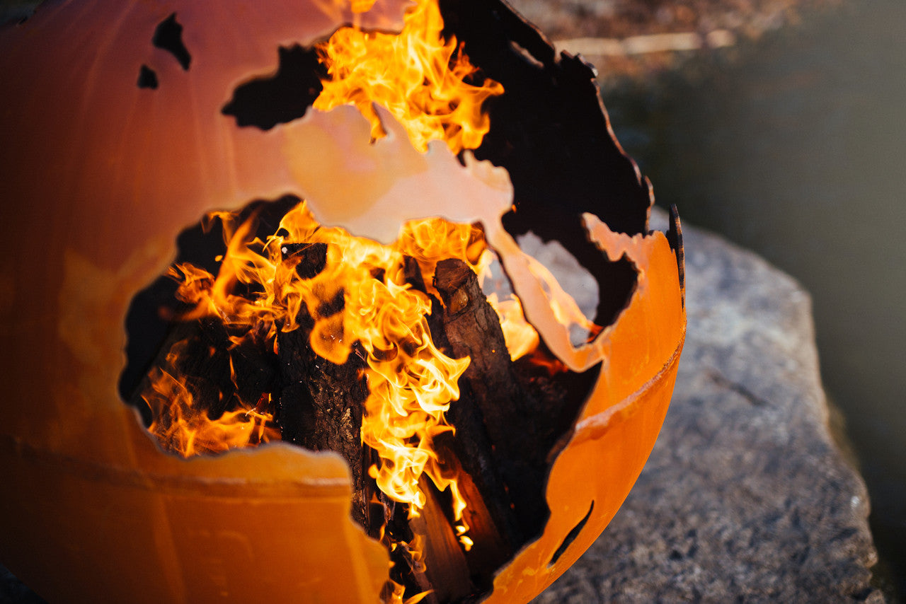 Fire Pit Art Third Rock Artisan Fire Globe