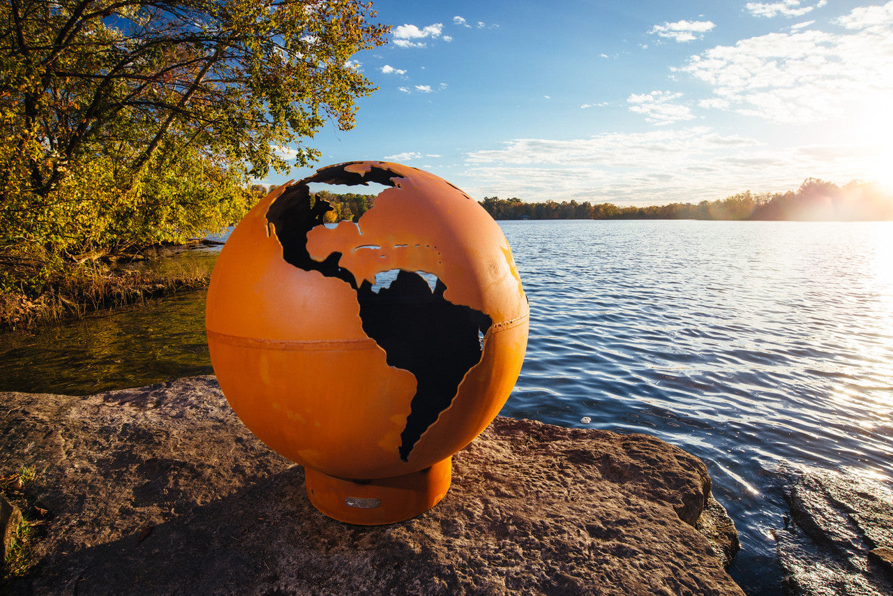 Fire Pit Art Third Rock Artisan Fire Globe