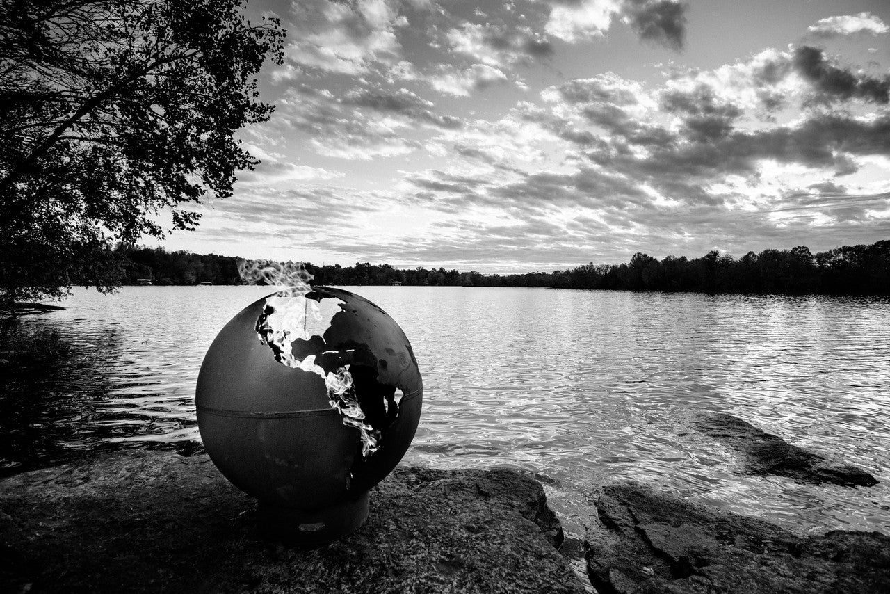 Fire Pit Art Third Rock Artisan Fire Globe