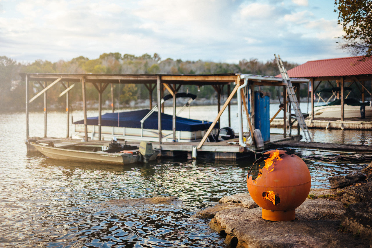 Fire Pit Art Third Rock Artisan Fire Globe