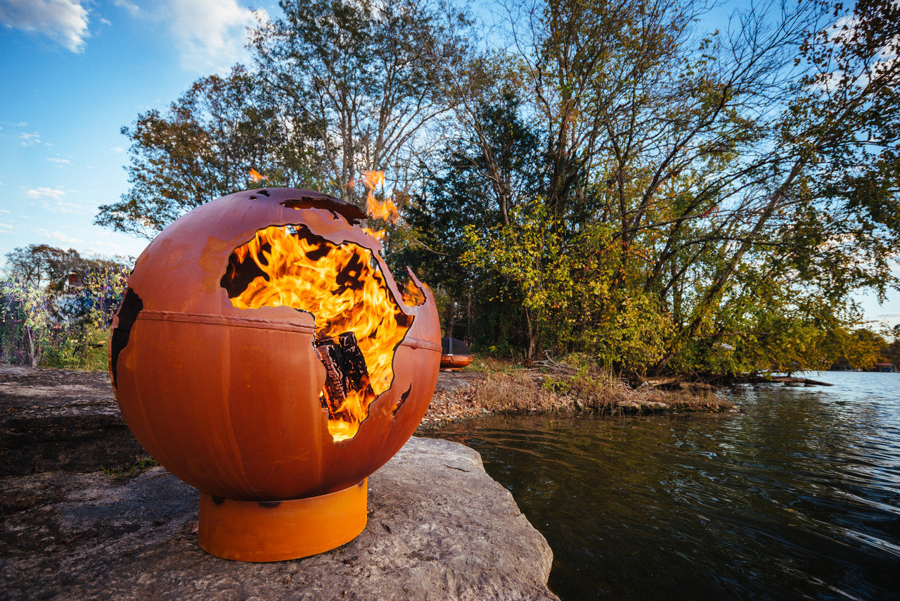 Fire Pit Art Third Rock Artisan Fire Globe