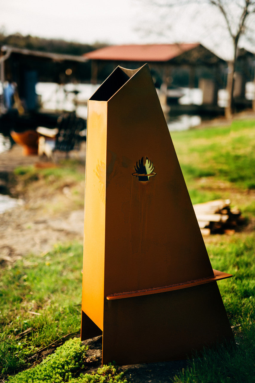 Fire Pit Art Vesuvius Artisan Chiminea Fire Pit