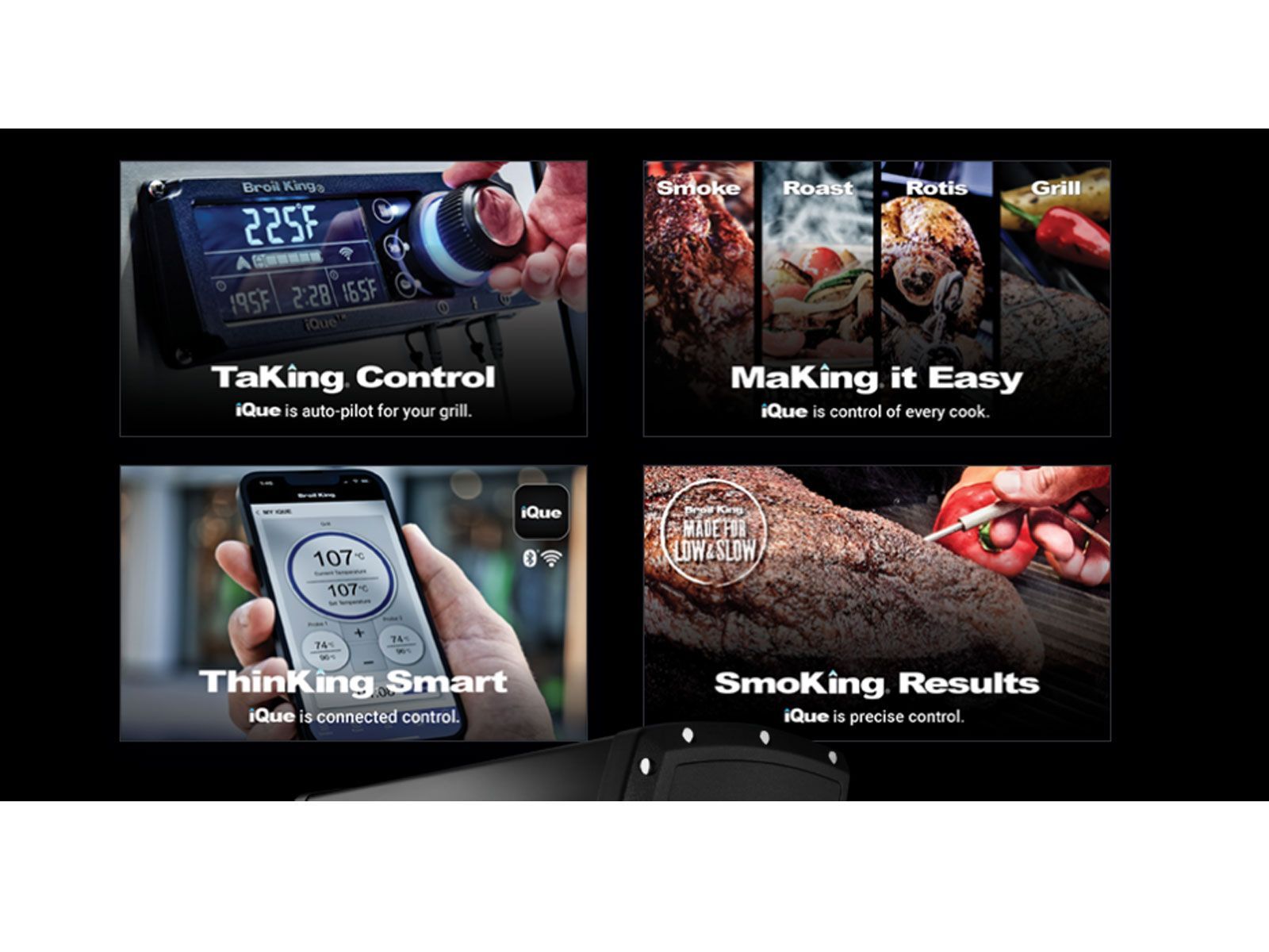 Broil King Imperial Outdoor Kitchen Island — 38″ Gas Grill with iQue™ Technology, Refrigerator & Side Burner