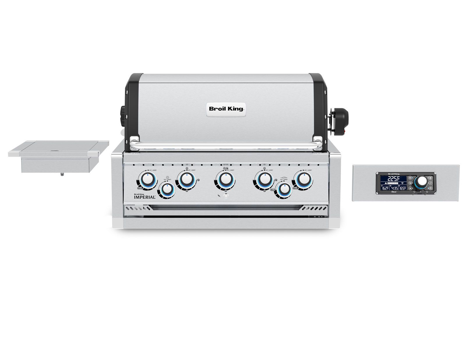 Broil King Imperial iQue® S 590i Gas Grill Center with Rotisserie & Side Burner
