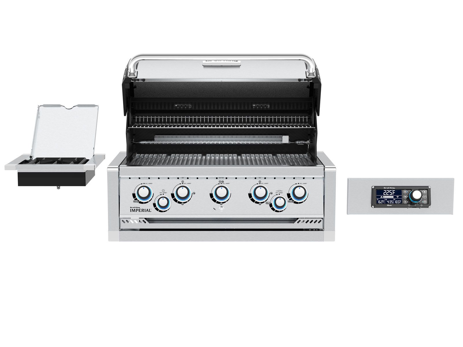 Broil King Imperial iQue® S 590i Gas Grill Center with Rotisserie & Side Burner
