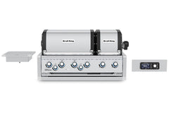 Broil King Imperial Outdoor Kitchen Island — 38″ Gas Grill with iQue™ Technology, Refrigerator & Side Burner