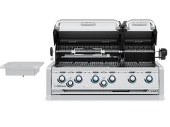 Broil King Imperial 38″ Outdoor Kitchen Grill Island — Dual-Oven Gas Grill with Refrigerator