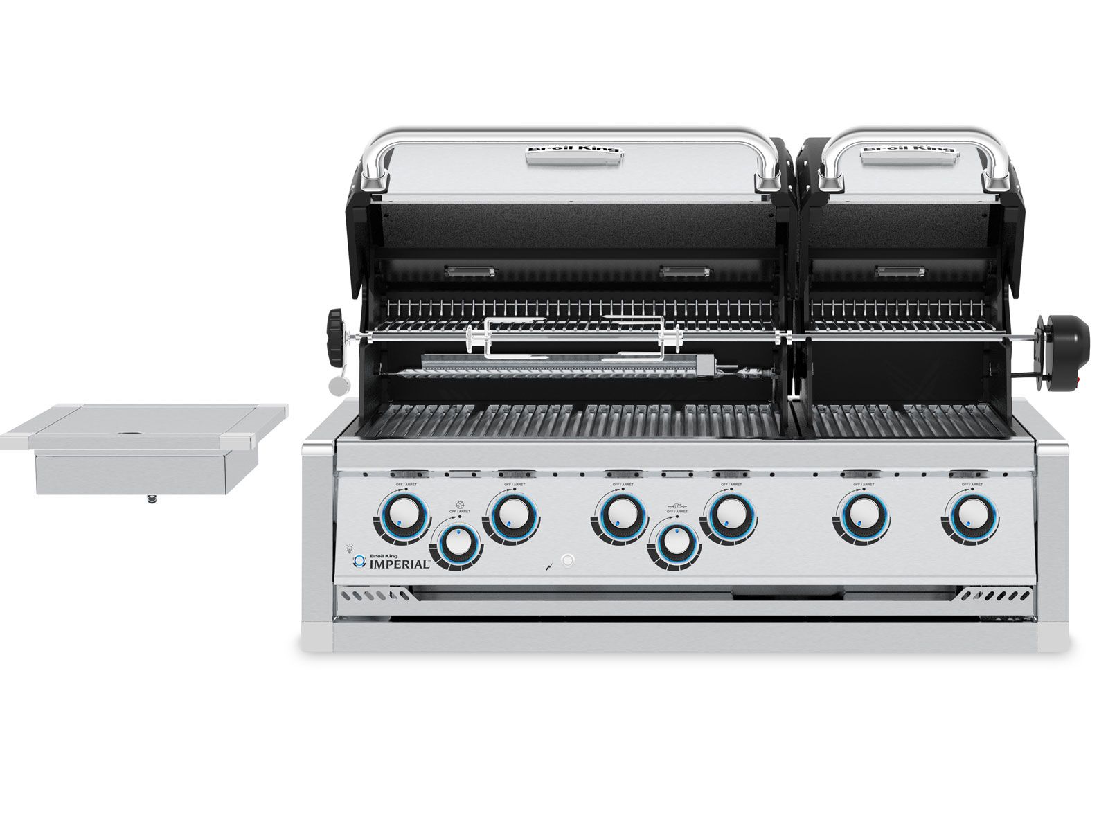 Broil King Imperial S 690i Outdoor Kitchen Enclosure — Dual-Oven Grill Island