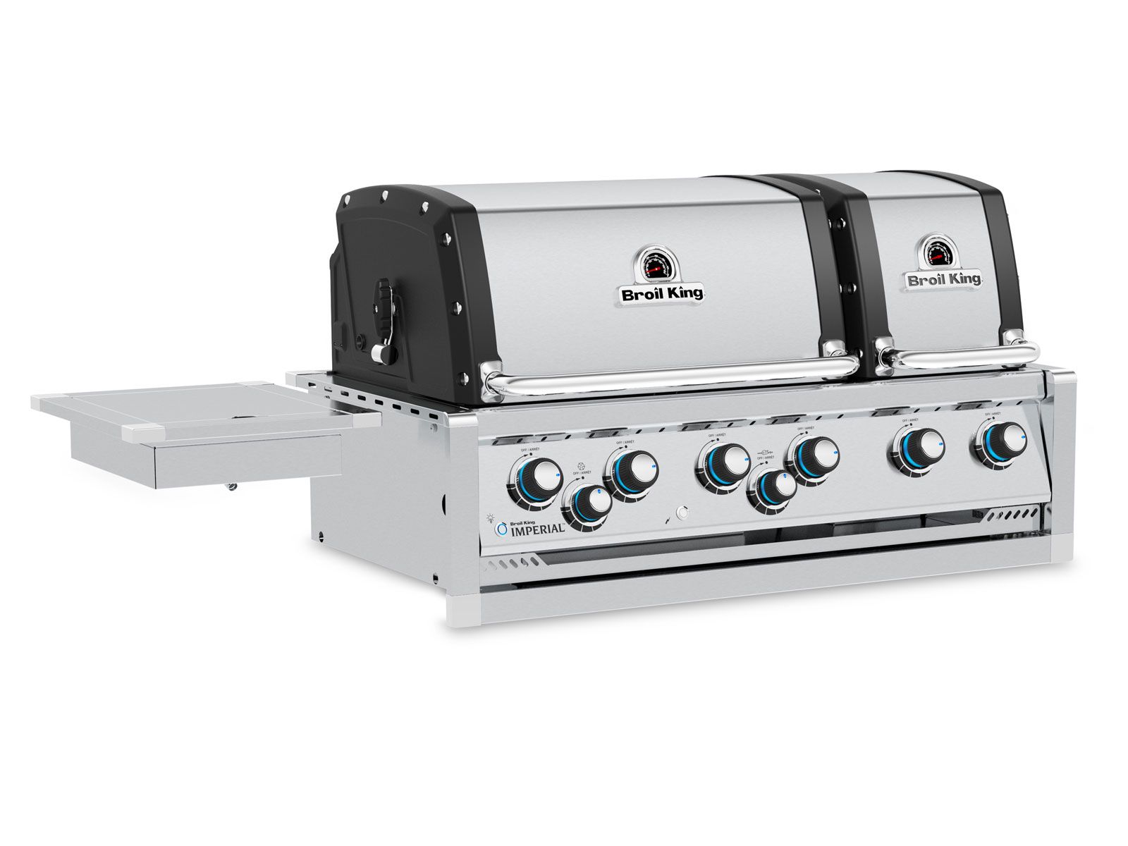 Broil King Imperial S 690i Outdoor Kitchen Enclosure — Dual-Oven Grill Island