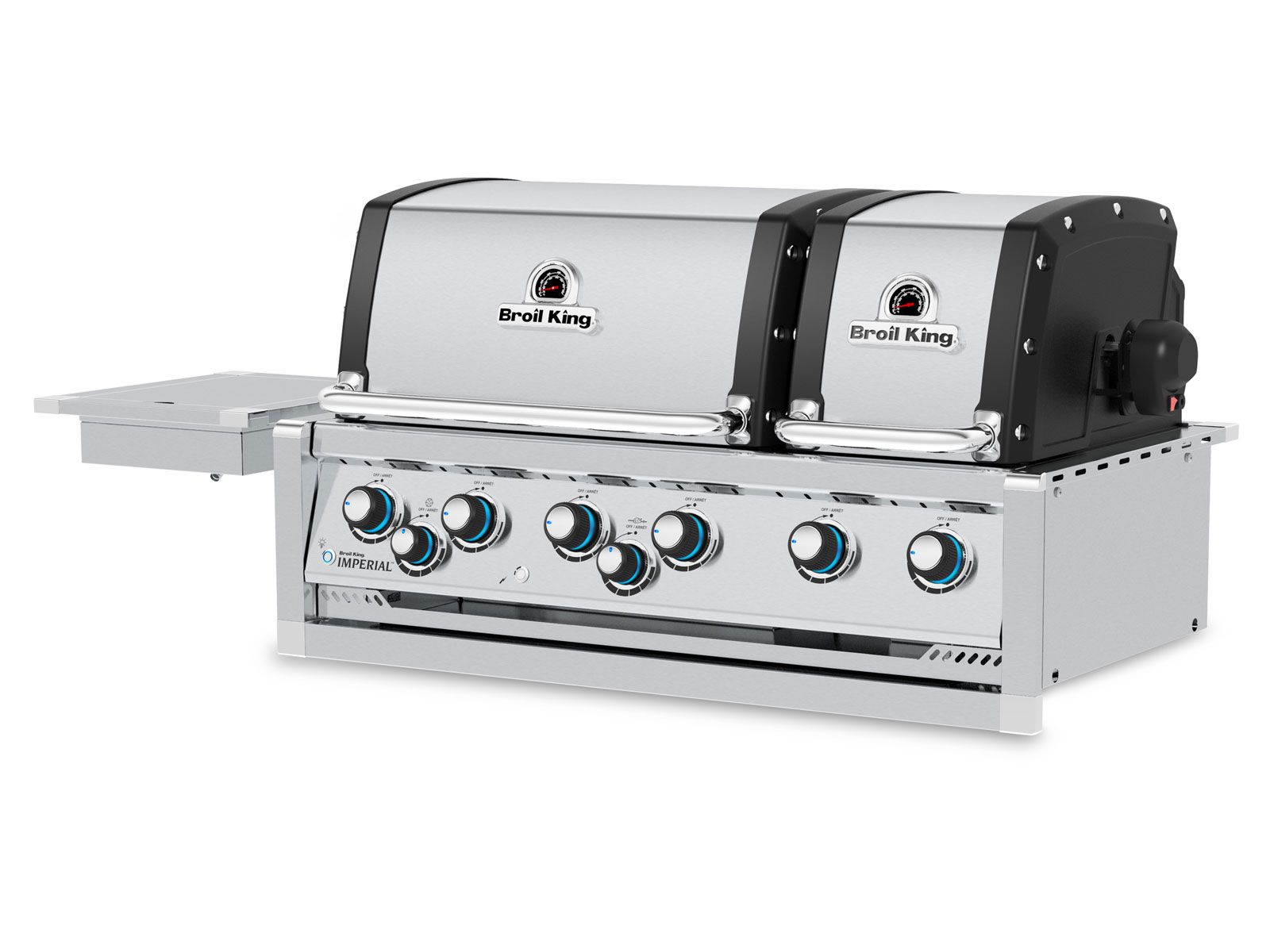 Broil King Imperial Kitchen Island with Dual-Oven Grill & Refrigerator