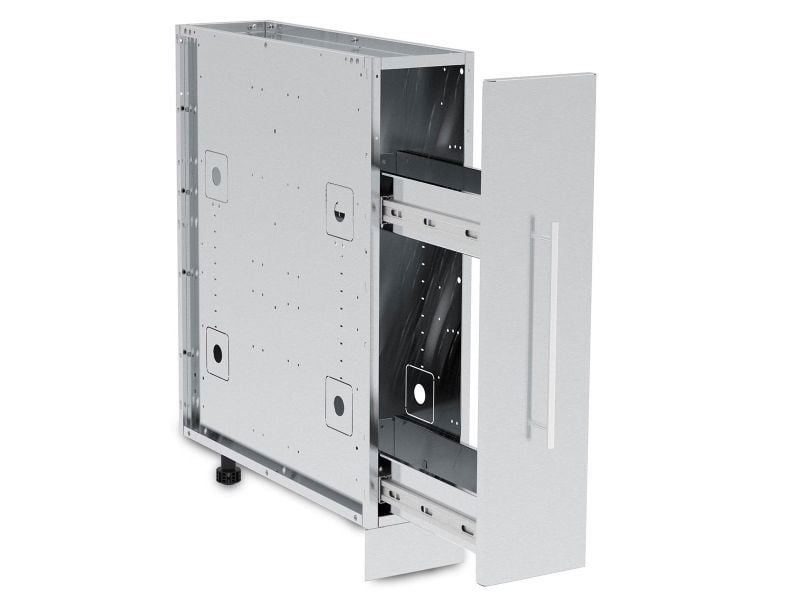 Broil King Imperial Outdoor Kitchen Island with 5-Burner Grill, Rotisserie, Side Burner & Refrigerator