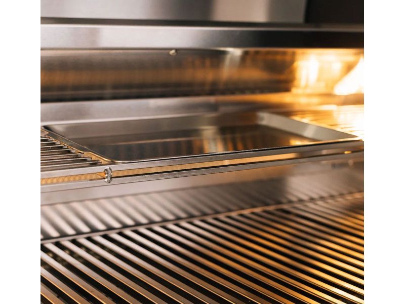 TrueFlame 40-Inch 5-Burner Freestanding Gas Grill with Rear Infrared Burner