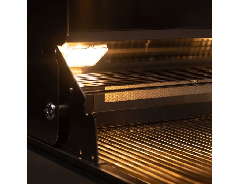 TrueFlame 40-Inch 5-Burner Freestanding Gas Grill with Rear Infrared Burner